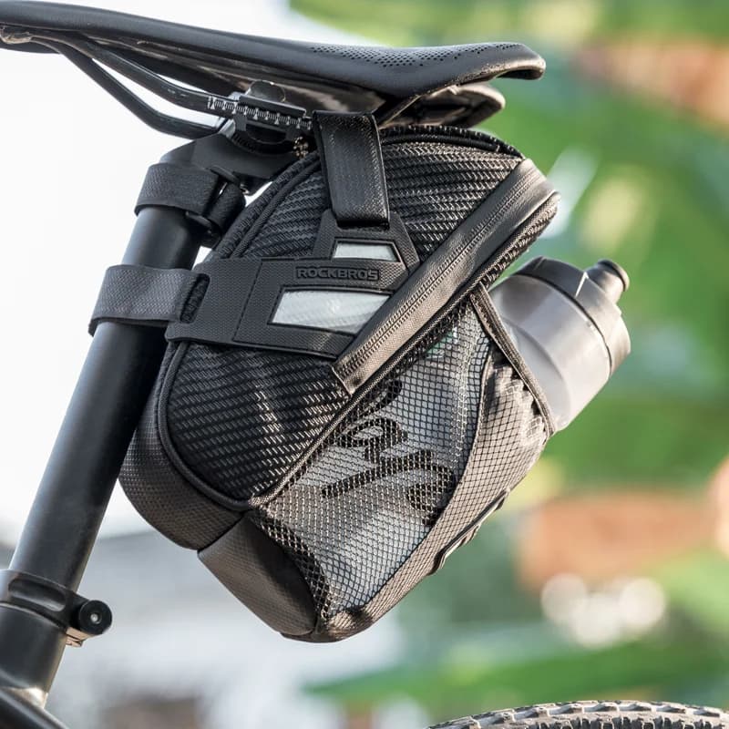 Reflexní taška na sedlo bicyklu