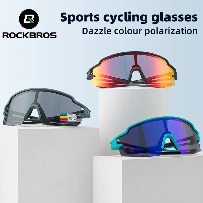 Polarizované cyklistické brýle s rámem pro krátkozrakost
