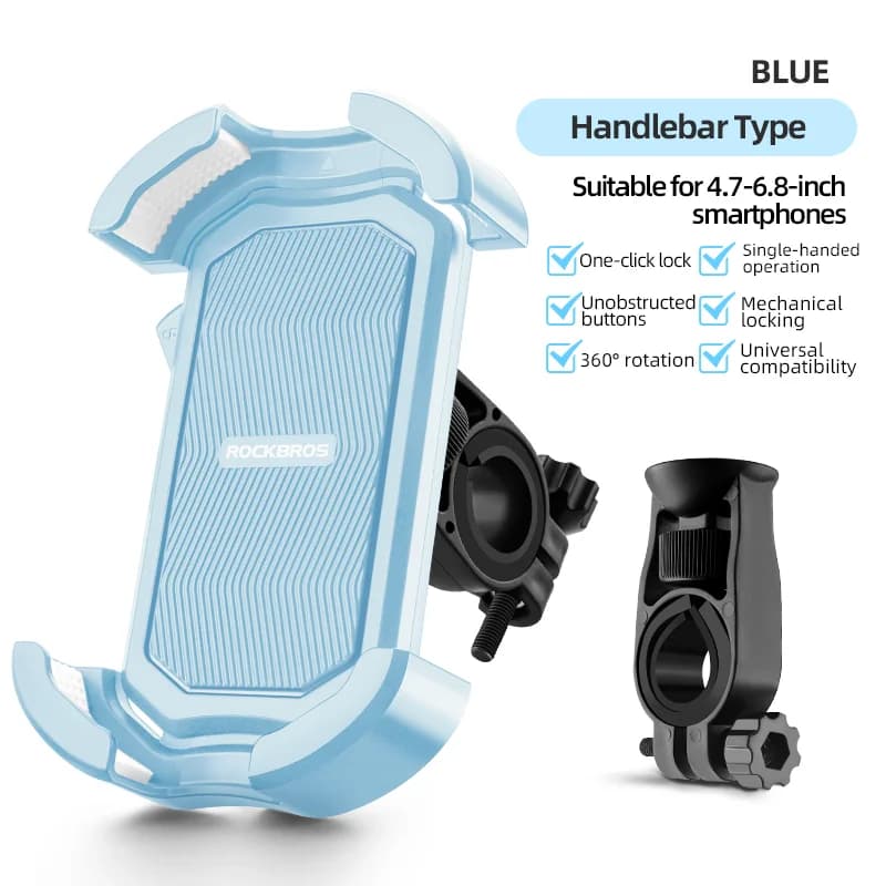 Odolný otočný držák na telefon na kolo 360°