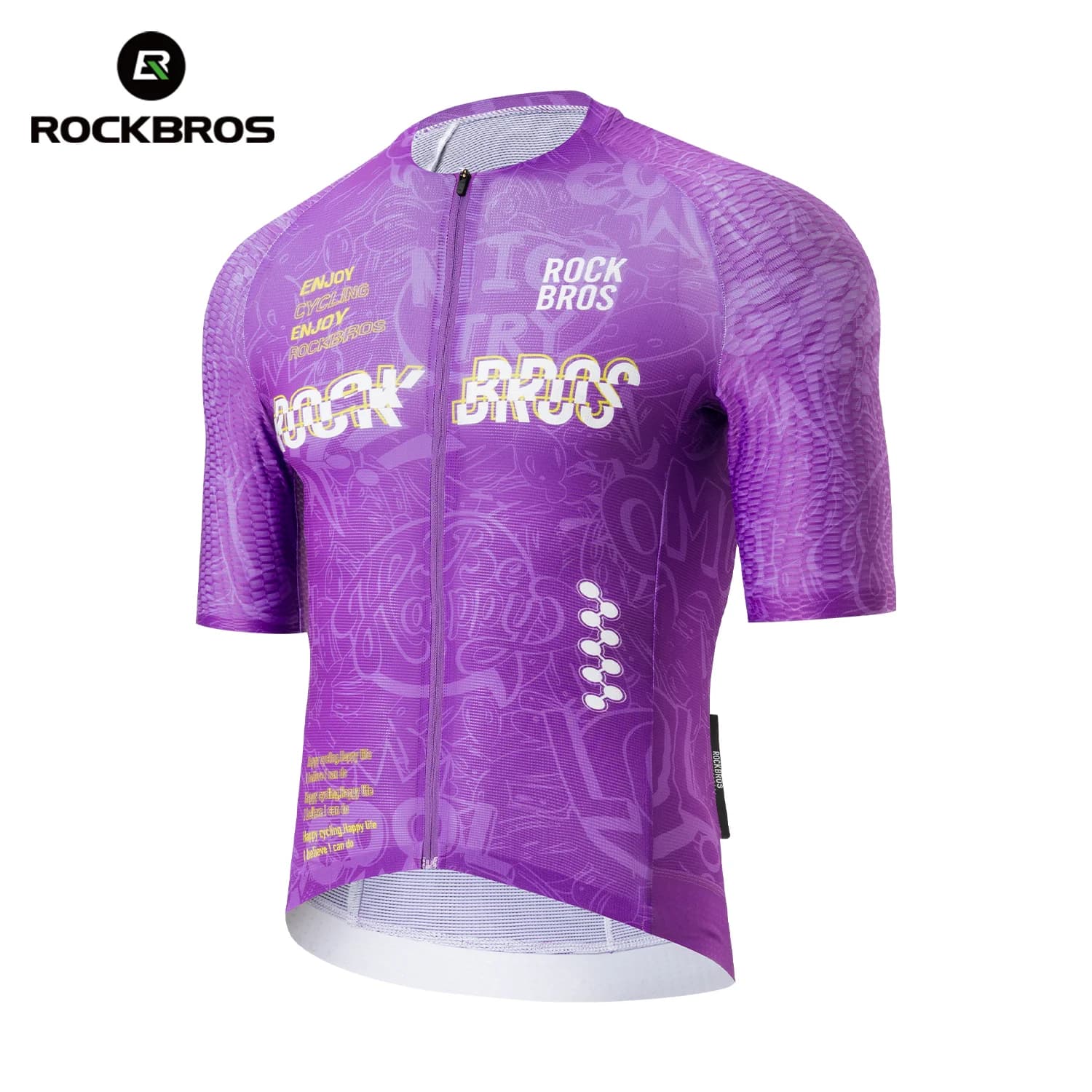 Cyklistický dres s krátkým rukávem a rychlým schnutím